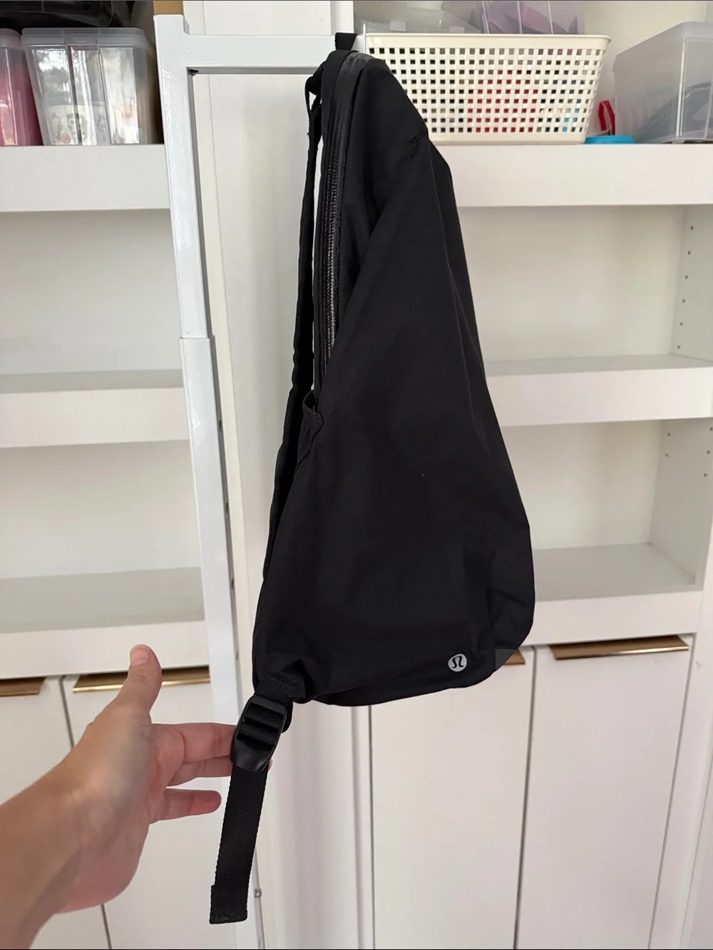 Lululemon Surge Run Backpack II 16L Black Reflective Unisex Mens Womens